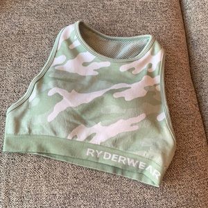 Ryderwear Camo Sports bra
